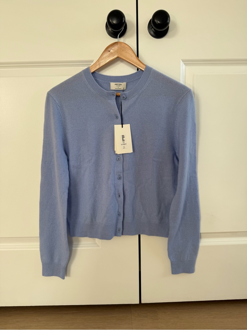 NWT Aritzia bare cashmere cardigan